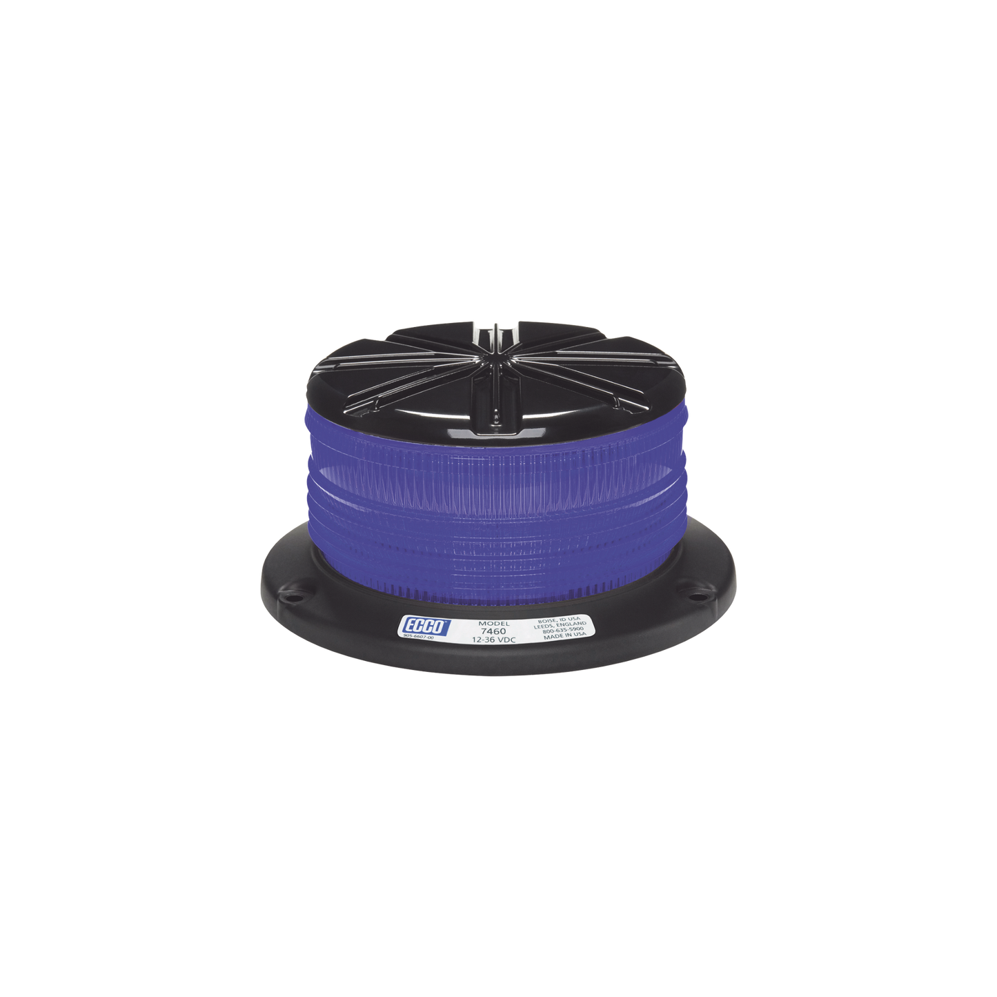 La baliza LED compacta y discreta SERIE Profile™ color azul
