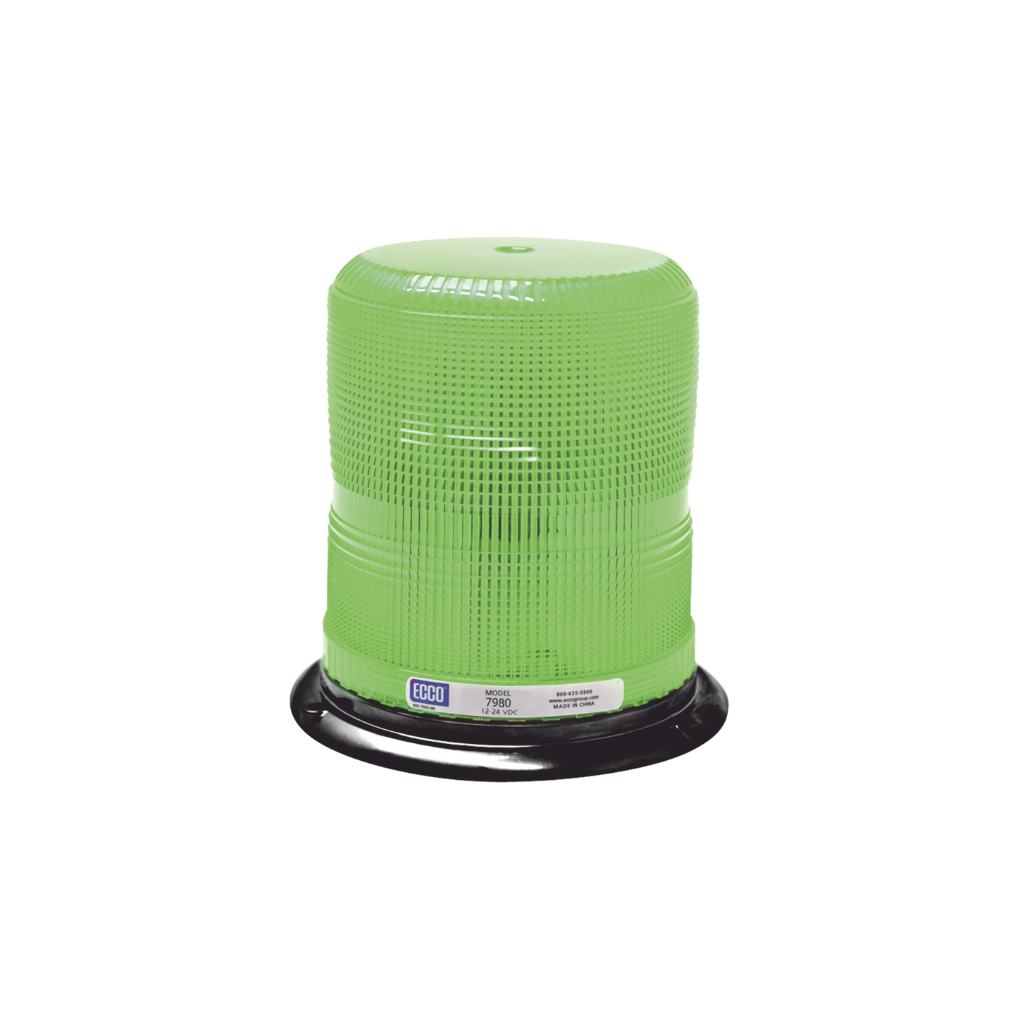 Baliza LED  Series X7980 Pulse II SAE Clase I, color verde
